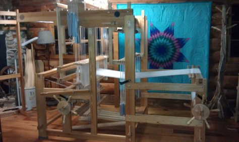 Drawloom adjustments are underway!