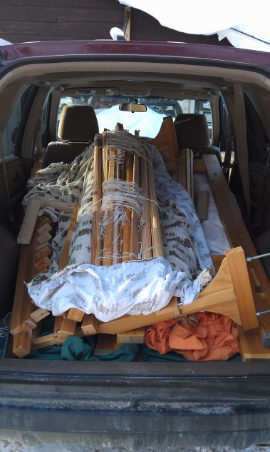 Glimakra Regina loaded into my car.