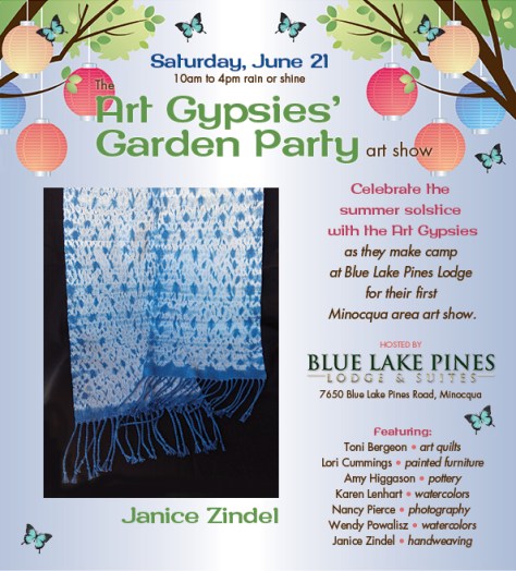 Art Gypsy postcard for June 2014.