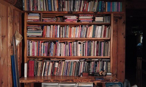 Weaving/fiber library back in place.