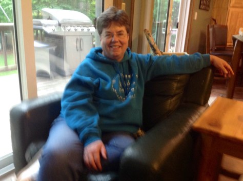 Enjoying my grandson's 1st Birthday party!